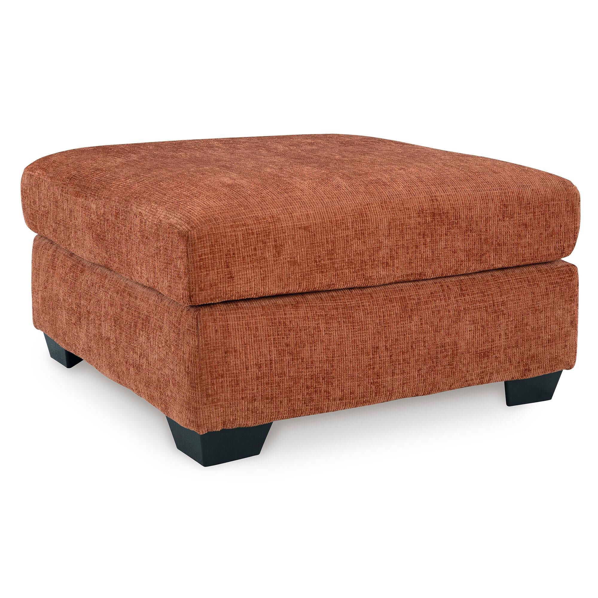 Ashley Aviemore Oversized Accent Ottoman in Spice