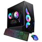 iBUYPOWER Slate Gaming PC Desktop | AMD Ryzen 7 8700F - 16GB RAM - AMD Radeon RX 7700 XT Graphic - 1TB SSD in Black, , large