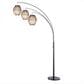 37B Maui 3-Arm Arc Floor Lamp in Antique Bronze, , large