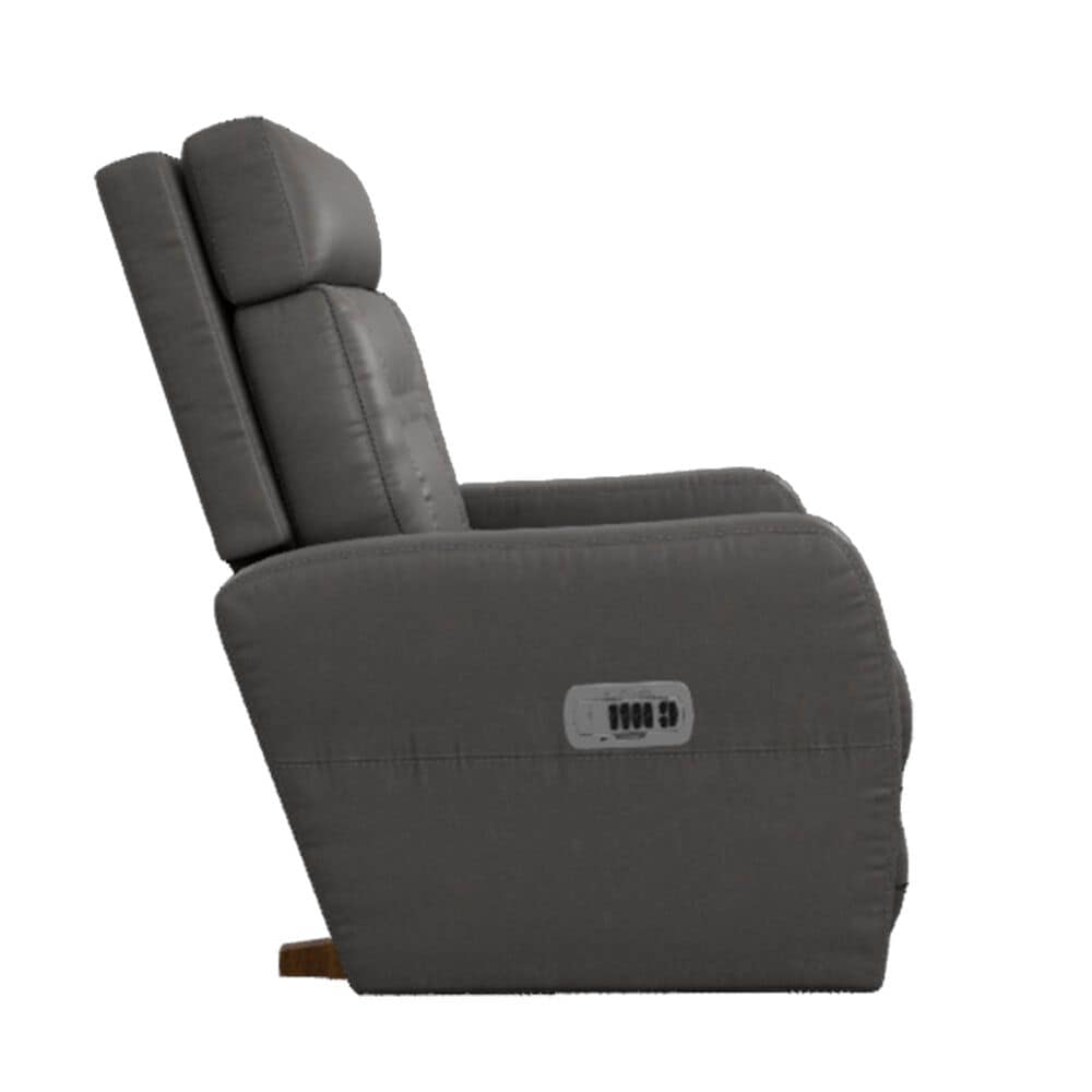 La-Z-Boy Lennon Power Rocker Recliner in Charcoal, , large