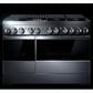 JennAir Noir 48" Professional Range with Gas Grill in Stainless Steel, , large