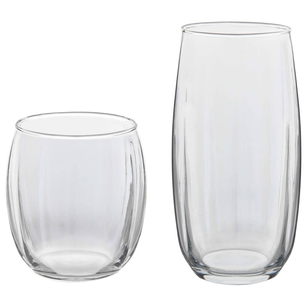 Libbey Glass Samba 16-Piece Drinkware Set in Clear, , large