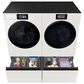 Samsung Bespoke 27" Wide Laundry Pedestal with Storage Drawer in Ivory, , large