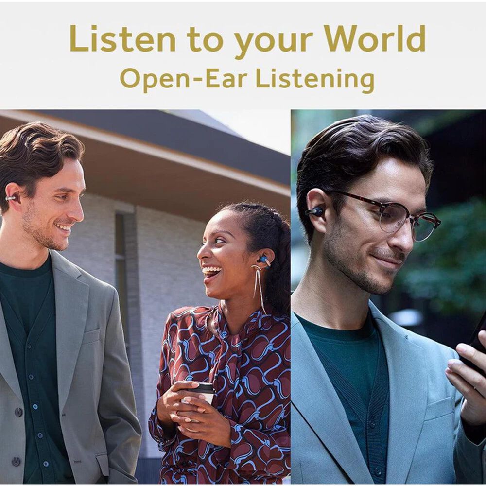 JVC Nearphones Open-Ear True Wireless Earbuds in Off White, , large