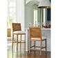 Lexington Furniture Laguna Cleo Counter Stool in Table Rock and Burnished Brass, , large