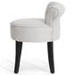 Baxton Studio Millani Lounge Stool in Light Beige, , large