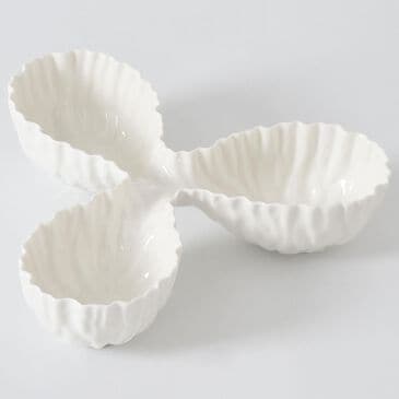 Pampa Bay Mascali Bianca 3-Section Server in White, , large