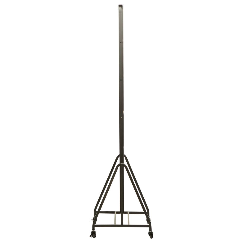 Maple and Jade 61&quot; Industrial Shelving Unit in Black and Natural Brown, , large