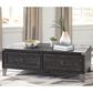 Ashley Todoe Lift Top Cocktail Table in Dark Gray, , large