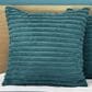 J. Queen New York Darby 26" Square Euro Pillow Sham in Teal, , large