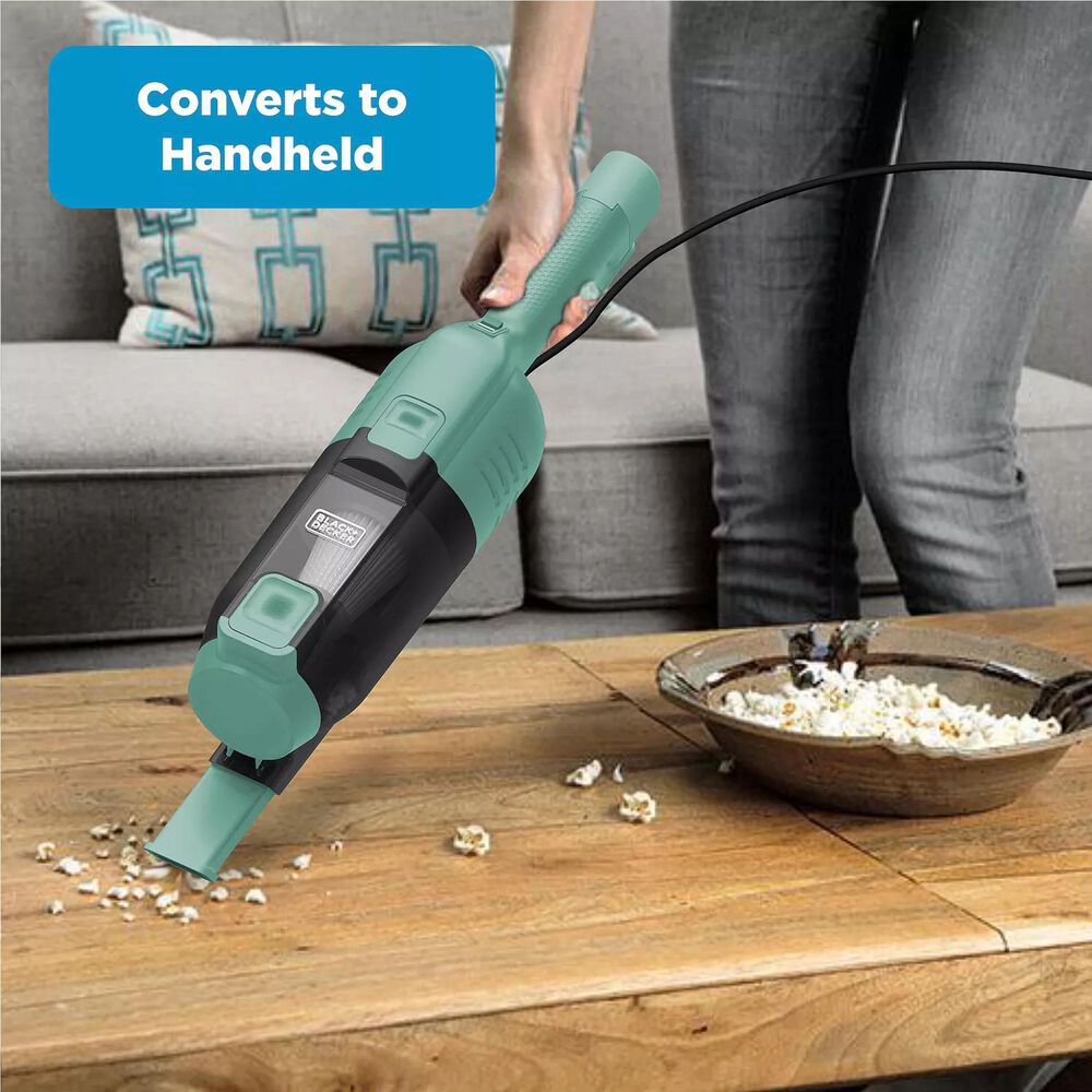 Black + Decker Power Series Lite 3-in-1 Corded Stick Vacuum in Green, , large