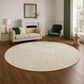 Dalyn Rug Company The Reserve TR14 Putty 8" Round Indoor/Outdoor Area Rug, , large
