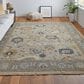 Feizy Corbitt 5"6" x 8"6" Blue and Brown Area Rug, , large