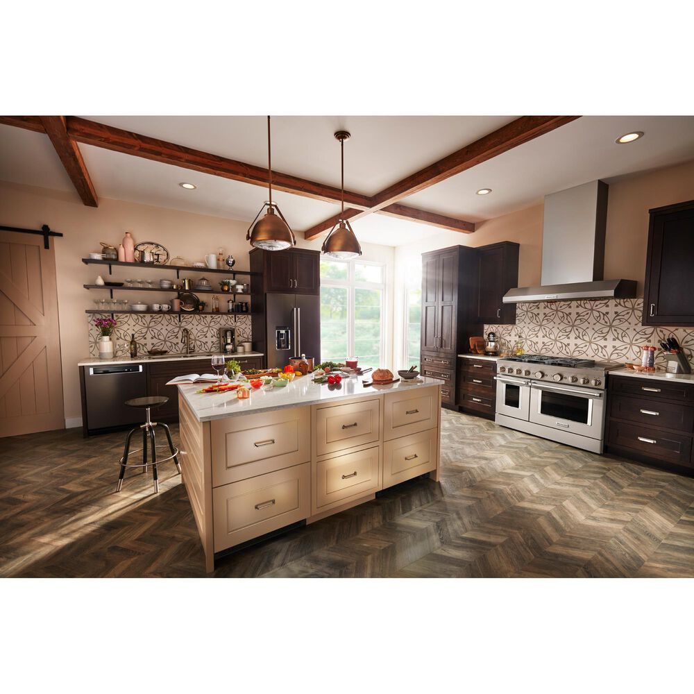 KitchenAid 24&quot; Undercounter Double-Drawer Refrigerator Freezer - Panels Sold Separately, , large