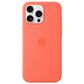 Apple Silicone Case with MagSafe for iPhone 16 Pro Max in Tangerine, , large