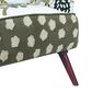 LR Home Matilda Accent Chair in Green and Multicolor, , large