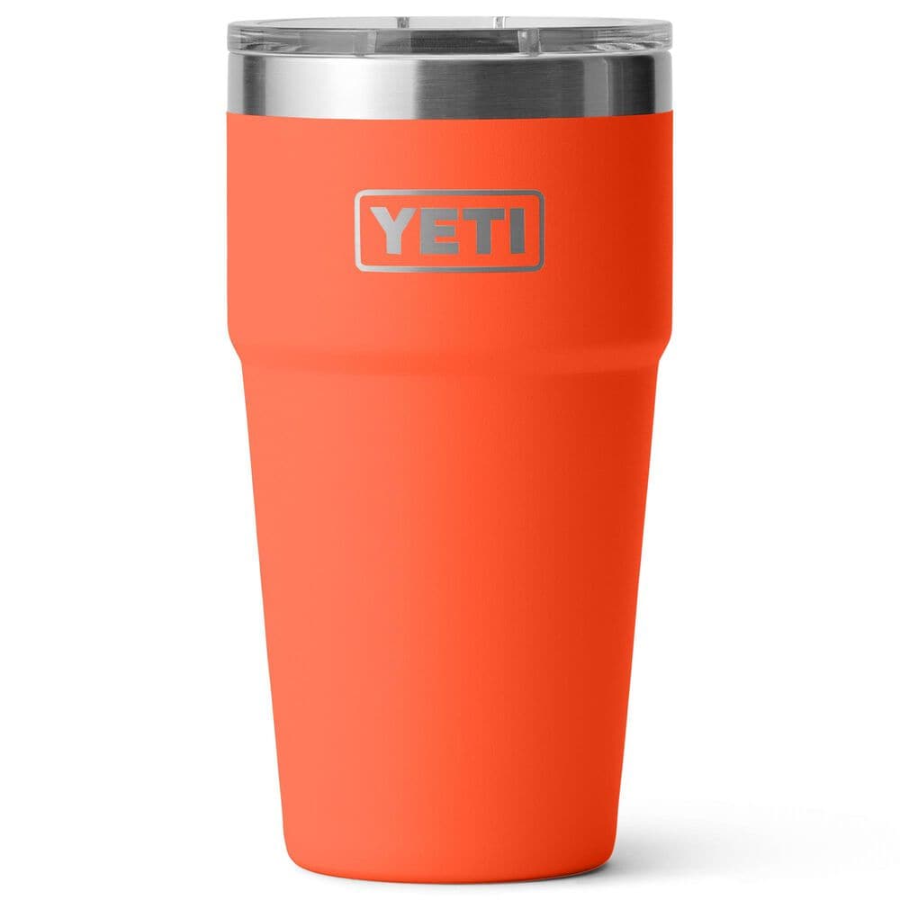 YETI Rambler 20 Oz Stackable Cup with MagSlider Lid in in Papaya, , large
