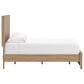Ashley Gramburg Full Panel Platform Bed in Warm Brown, , large