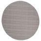 Safavieh Bermuda 5" Round Grey Indoor/Outdoor Area Performance Rug, , large