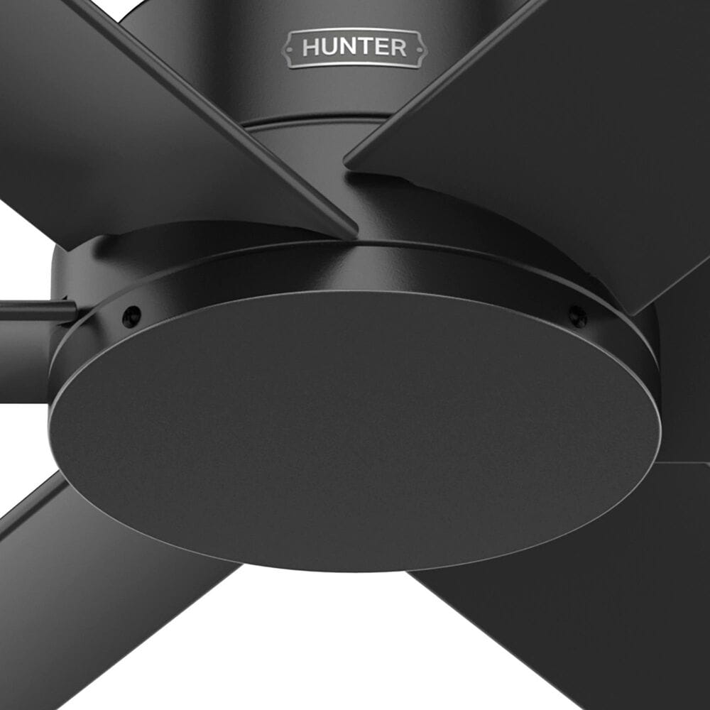 Hunter Kennicott 52&quot; Outdoor Ceiling Fan in Matte Black, , large