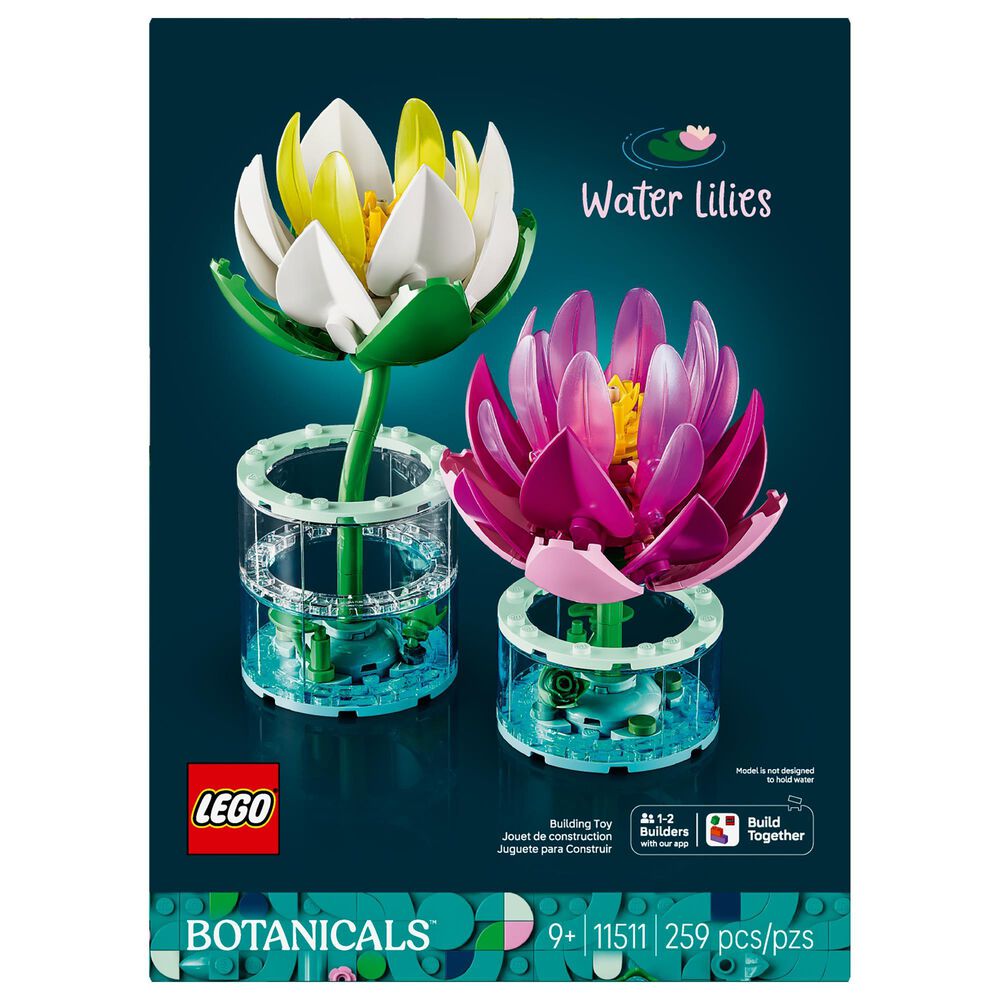 LEGO Botanicals Water Lilies Building Set, , large