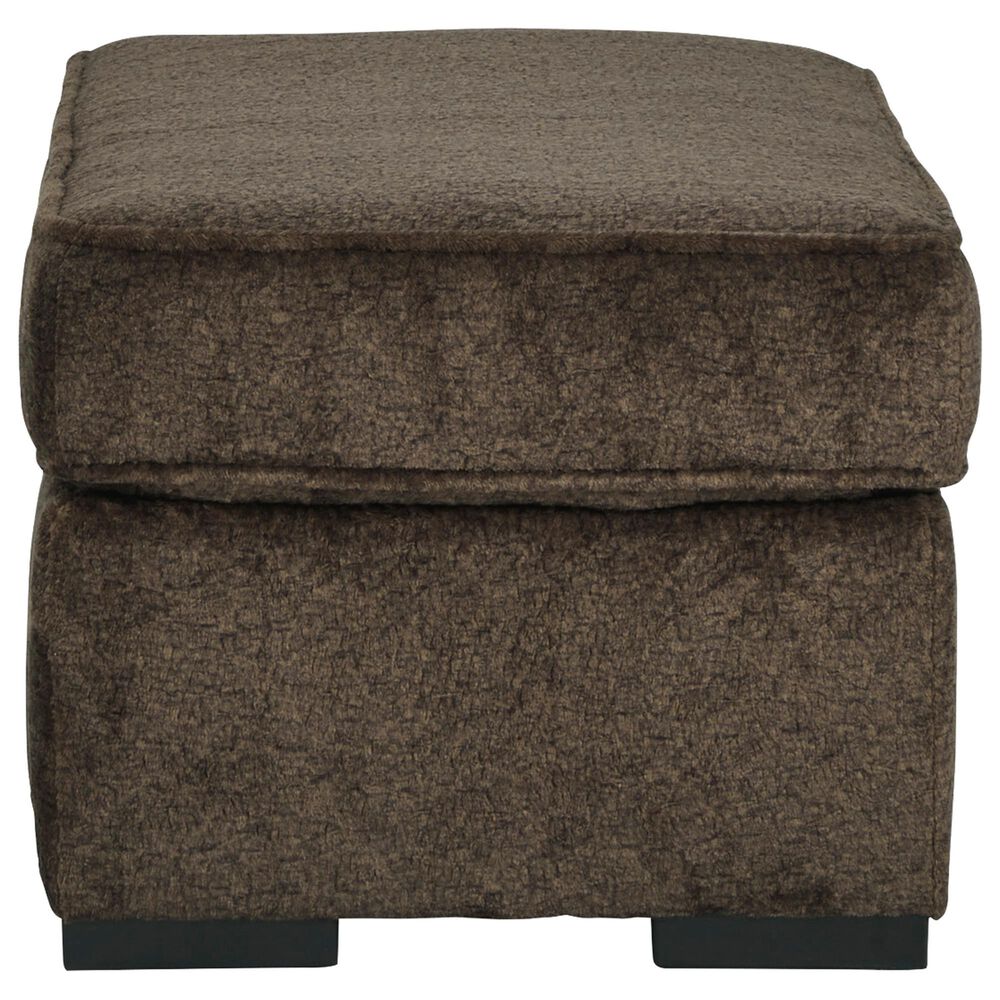 Ashley Aylesworth Ottoman in Chocolate, , large