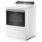 Whirlpool 7.4 Cu. Ft. Top Load Electric Dryer with Steam in White, , large