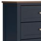 Ashley Landocken 4-Drawer Chest in Dark Slate Blue and Light Brown, , large