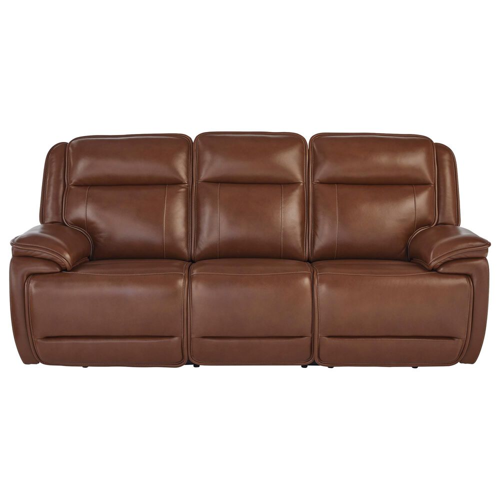 Ashley Healy Pier Power Reclining Sofa in Chocolate, , large
