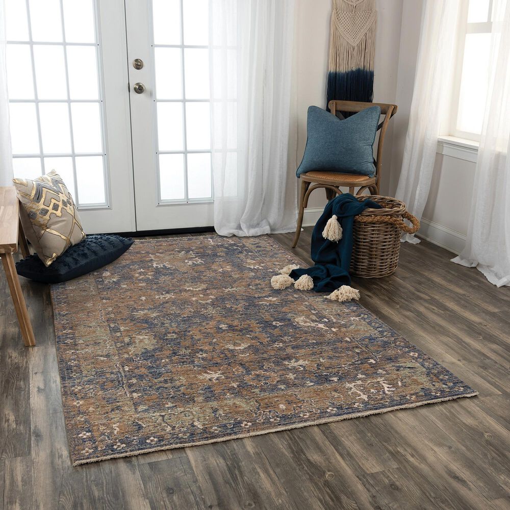 RIZZY Platinum PNM105 5&#39; x 8&#39; Charcoal Area Rug, , large