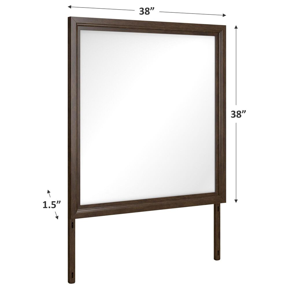 Ashley Danabrin Bedroom Mirror in Brown, , large