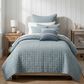 Levtex Cloud Waffle 2-Piece Twin/Twin XL Quilt Set in Chambray, , large