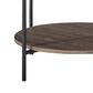 Ashley Wrenwich Occasional Table Set in Brown, Black and White (Set of 3), , large