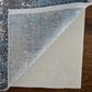 Feizy Cadiz 39FWF 12" x 18" Blue and Gray Area Rug, , large