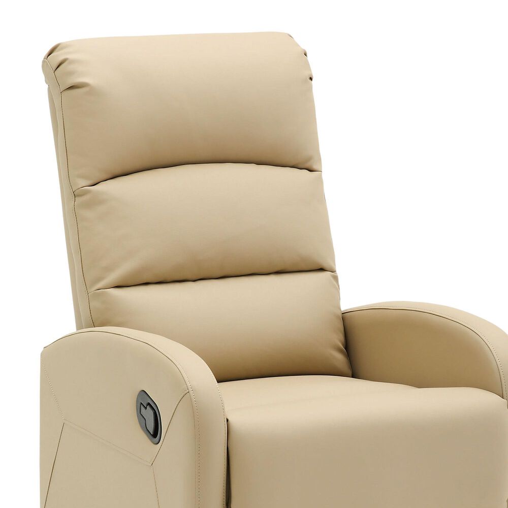 Lumisource Dormi Recliner Chair in Beige, , large