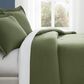 Pem America Essential Cotton 3-Piece Full/Queen Comforter Set in Green, , large