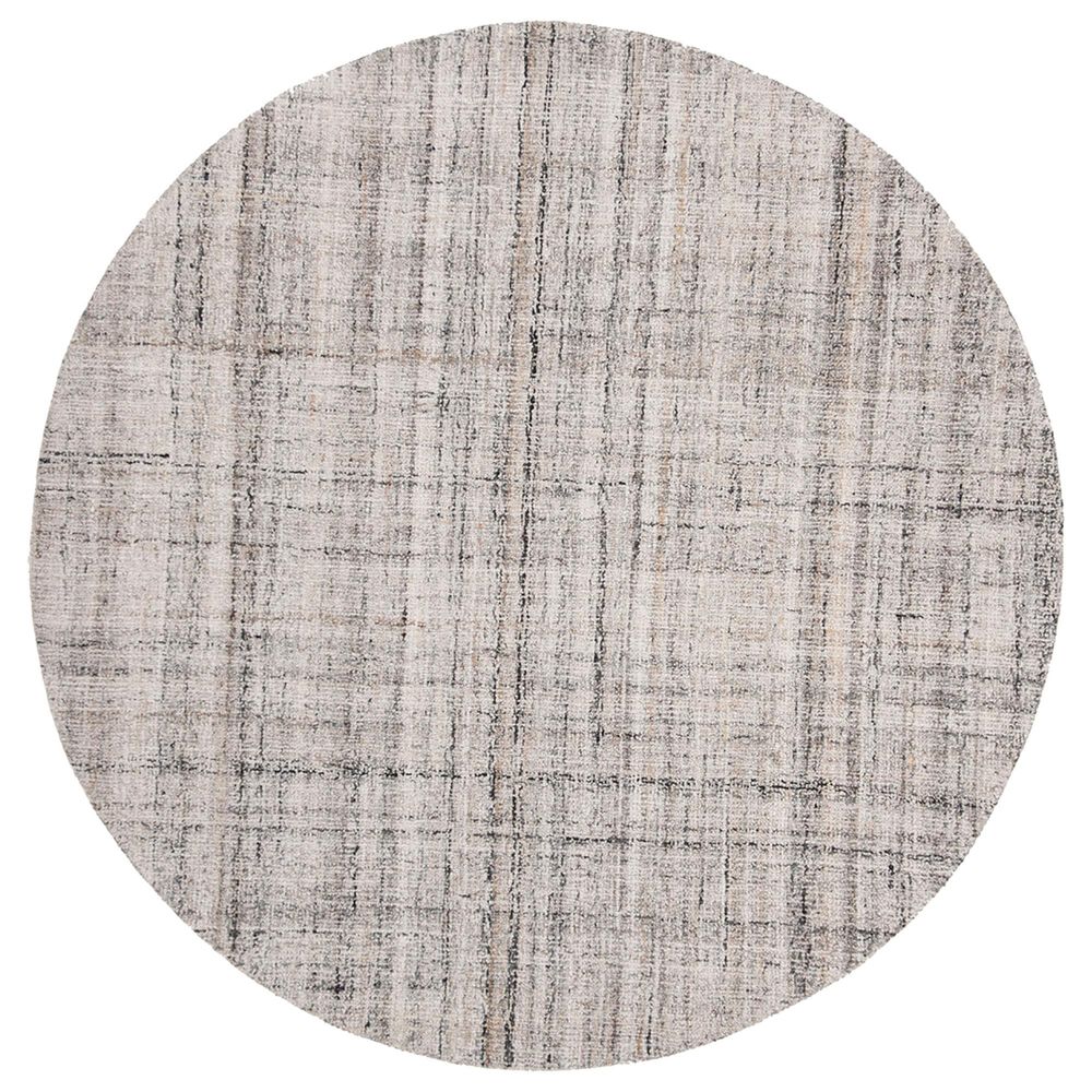 Safavieh Abstract 6' Round Camel and Black Area Rug, , large
