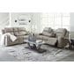 Ashley Lavenhorne Manual Loveseat in Pebble, , large