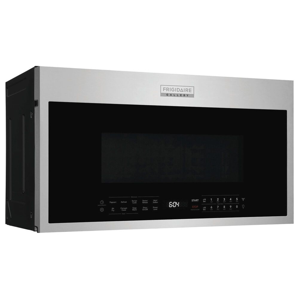 Frigidaire Gallery 2-Piece Kitchen Package with 6 Cu. Ft. Stone-Baked Pizza Gas Range and 30" Over-The-Range Microwave in Stainless Steel, , large