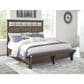 Ashley Queen Bed and Two Nightstands in Medium Brown, , large