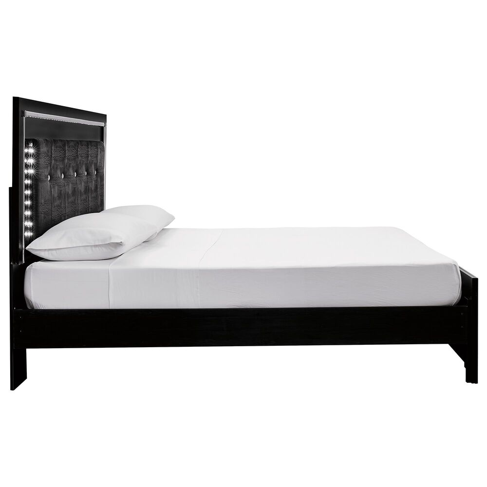 Ashley Kaydell King Panel Bed in Dark Gray, , large