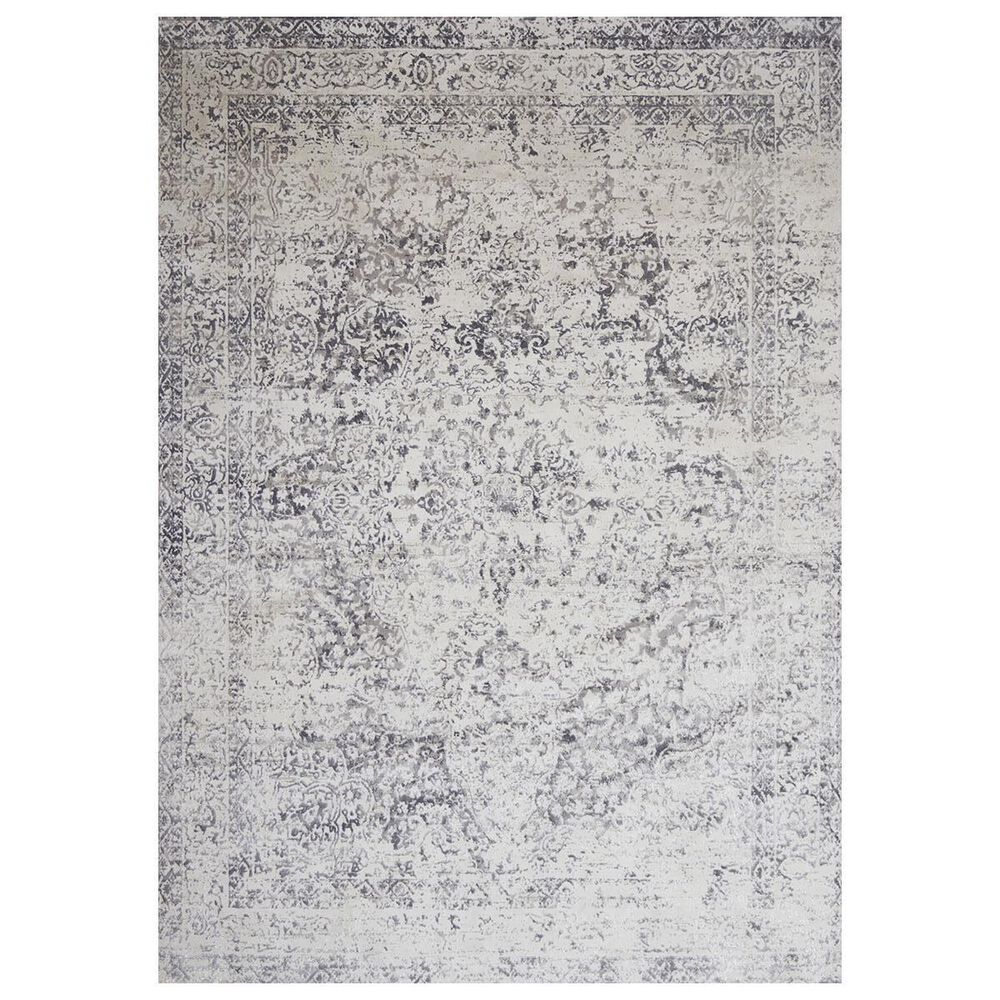 Loloi Patina PJ-03 7"10" x 10"10" Silver and Light Grey, , large