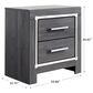 Ashley Lodanna 2-Drawer Night Stand in Gray, , large