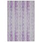 Dalyn Rug Company Seabreeze Chevron 2"6" x 3"10" Violet Area Rug, , large