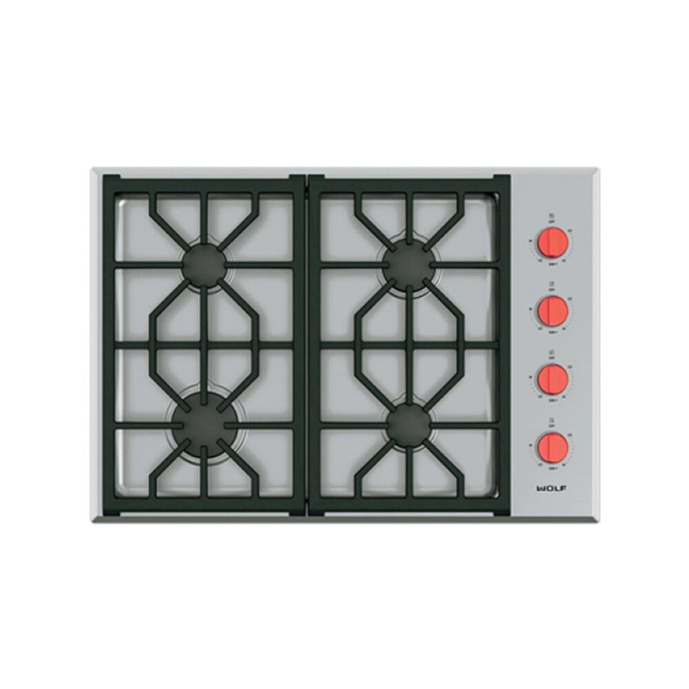 Wolf 30" Gas Cooktop Lp, , large