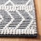 Safavieh Natura NAT478A 2"3" x 8" Ivory and Black Runner, , large
