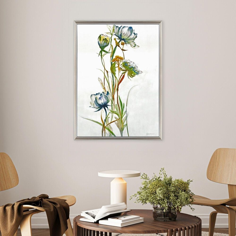Paragon 32" x 42" Late Summer Wildflower I in Aged Silver, , large