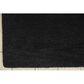 Nourison Cosmopolite CGS21 8" x 10" Noir Area Rug, , large