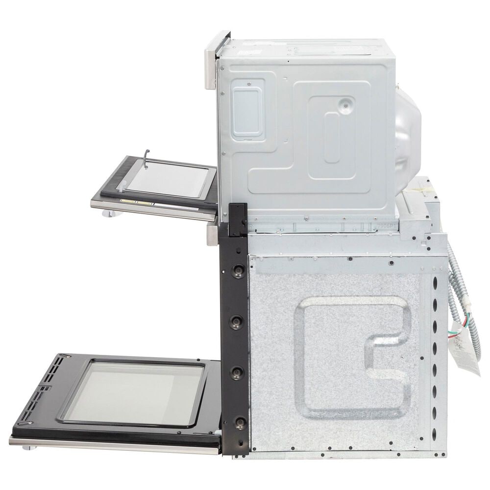 GE Profile 2-Piece Kitchen Package with Stainless Steel 30" Built-In Microwave Combination Wall Oven and Black 30" Energy Star Induction Cooktop, , large