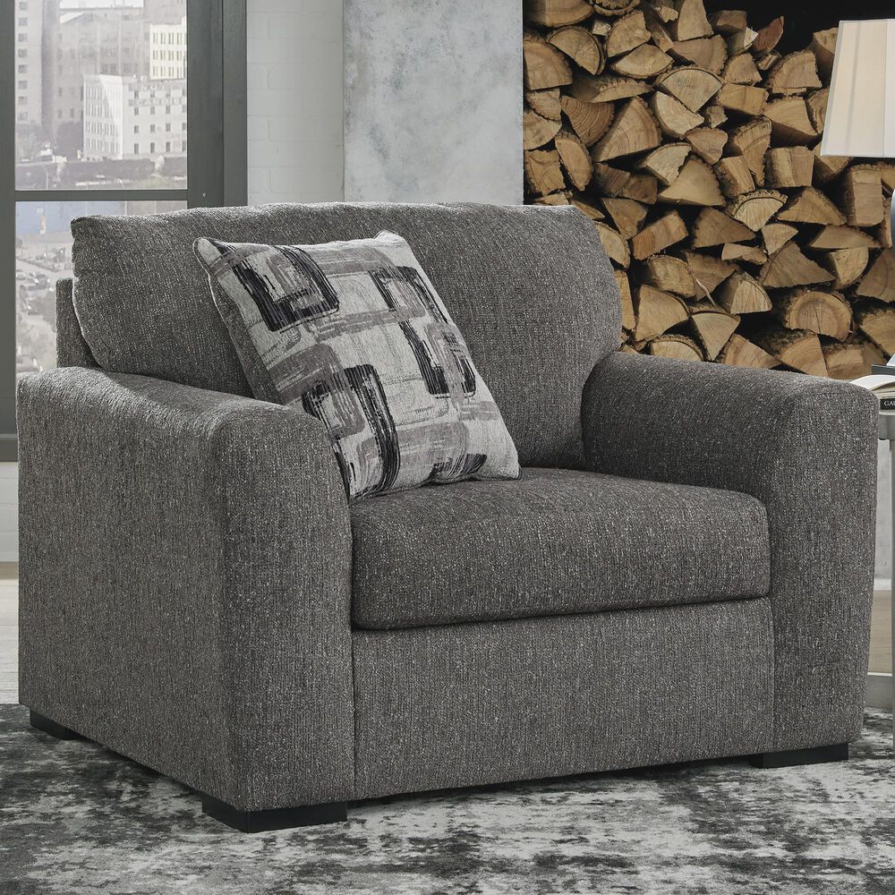 Ashley Gardiner Oversized Chair in Pewter, , large